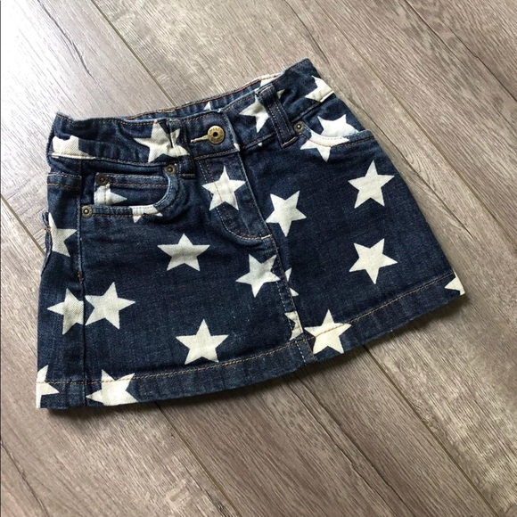 Mini Boden Other - Mini boden Denim Star Skirt 3-4 Years